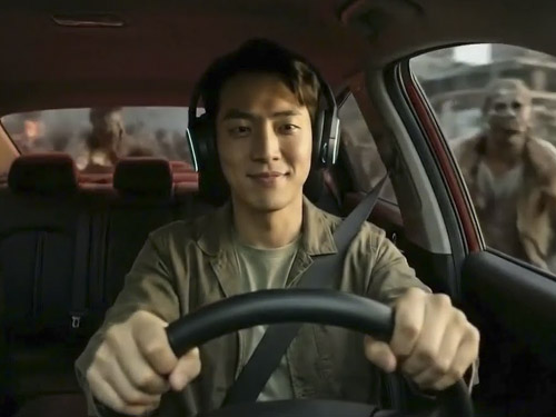 전자제품광고 헤드셋