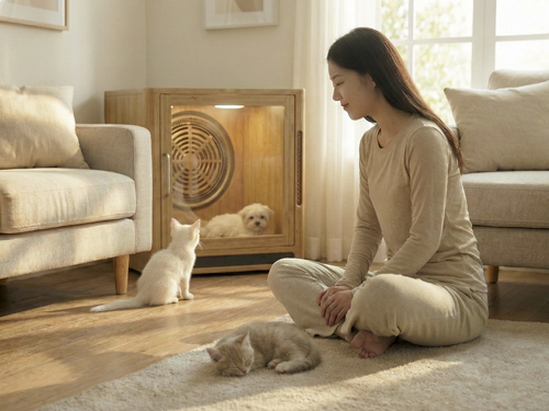 제품광고 펫드라이룸